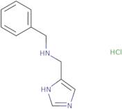 benzyl[(1H-imidazol-5-yl)methyl]amine hydrochloride
