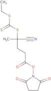 2,5-Dioxopyrrolidin-1-yl 4-cyano-4-(((ethylthio)carbonothioyl)thio)pentanoate