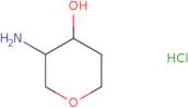 (3R,4S)-3-Aminotetrahydropyran-4-ol,hydrochloride