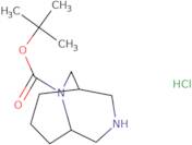tert-Butyl rac-(1S,5R)-3,9-diazabicyclo[3.3.2]decane-9-carboxylate hydrochloride