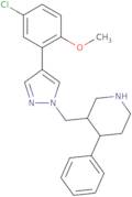 (3R,4S)-3-((4-(5-Chloro-2-methoxyphenyl)-1H-pyrazol-1-yl)methyl)-4-phenylpiperidine