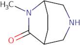 rac-(1R,5S)-6-Methyl-3,6-diazabicyclo[3.2.2]nonan-7-one