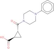 rac-(1R,2R)-2-(4-Phenylpiperazine-1-carbonyl)cyclopropane-1-carboxylic acid