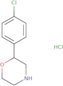 (2R)-2-(4-Chlorophenyl)morpholine hydrochloride