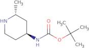 (2R,4S)-(2-Methyl-piperidin-4-yl)-carbamic acid tert-butyl ester