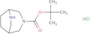 tert-Butyl rac-(1S,5S)-3,6-diazabicyclo[3.2.2]nonane-3-carboxylate hydrochloride