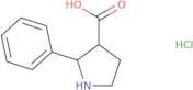 2-Phenylpyrrolidine-3-carboxylic acid hydrochloride, cis