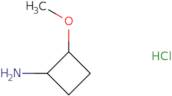 2-Methoxycyclobutan-1-aminehydrochloride,trans