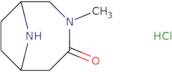 rac-(1S,6R)-3-Methyl-3,9-diazabicyclo[4.2.1]nonan-4-one hydrochloride