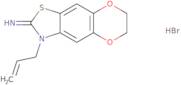 3-Allyl-6,7-dihydro-[1,4]dioxino[2',3':4,5]benzo[1,2-d]thiazol-2(3H)-imine hydrobromide