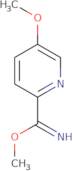 Methyl 5-methoxypyridine-2-carboximidate