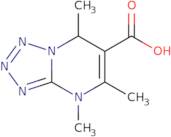 4,5,7-Trimethyl-4H,7H-[1,2,3,4]tetrazolo[1,5-a]pyrimidine-6-carboxylic acid