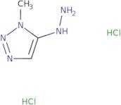 5-Hydrazinyl-1-methyl-1H-1,2,3-triazole dihydrochloride