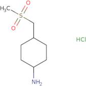 4-(Methanesulfonylmethyl)cyclohexan-1-amine hydrochloride