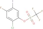 2-Chloro-4-fluoro-5-iodophenyl trifluoromethanesulphonate