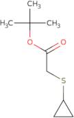 tert-Butyl 2-(cyclopropylsulfanyl)acetate