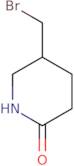 5-(Bromomethyl)piperidin-2-one