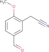 2-(5-Formyl-2-methoxyphenyl)acetonitrile