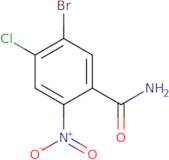 5-Bromo-4-chloro-2-nitrobenzamide