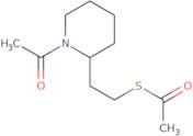 1-{[2-(1-Acetylpiperidin-2-yl)ethyl]sulfanyl}ethan-1-one