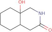 8a-Hydroxy-decahydroisoquinolin-3-one