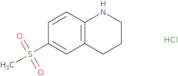 6-Methanesulfonyl-1,2,3,4-tetrahydroquinoline hydrochloride