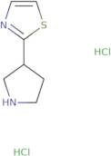 2-(Pyrrolidin-3-yl)thiazole dihydrochloride