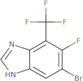 6-Bromo-5-fluoro-4-(trifluoromethyl)-1H-benzimidazole