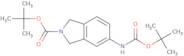 tert-Butyl 5-{[(tert-butoxy)carbonyl]amino}-2,3-dihydro-1H-isoindole-2-carboxylate