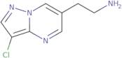 2-{3-Chloropyrazolo[1,5-a]pyrimidin-6-yl}ethan-1-amine