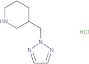 3-((2H-1,2,3-Triazol-2-yl)methyl)piperidine hydrochloride