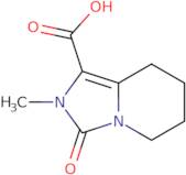 2-Methyl-3-oxo-2H,3H,5H,6H,7H,8H-imidazo[1,5-a]pyridine-1-carboxylic acid