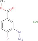 Methyl 4-bromo-3-hydrazinylbenzoate hydrochloride
