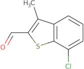 7-Chloro-3-methyl-1-benzothiophene-2-carbaldehyde