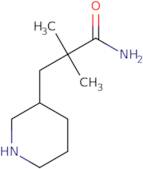 2,2-Dimethyl-3-(piperidin-3-yl)propanamide