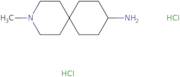 3-Methyl-3-azaspiro[5.5]undecan-9-amine dihydrochloride