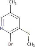 2-Bromo-5-methyl-3-(methylthio)pyridine