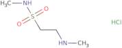 N-Methyl-2-(methylamino)ethane-1-sulfonamide hydrochloride