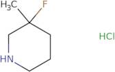 3-Fluoro-3-methylpiperidine hydrochloride