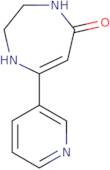 7-(Pyridin-3-yl)-2,3,4,5-tetrahydro-1H-1,4-diazepin-5-one