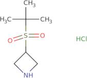 3-(2-Methylpropane-2-sulfonyl)azetidine hydrochloride