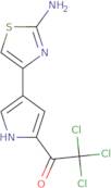 1-[4-(2-Amino-1,3-thiazol-4-yl)-1H-pyrrol-2-yl]-2,2,2-trichloroethan-1-one