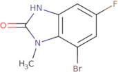 7-Bromo-5-fluoro-1-methyl-3H-1,3-benzodiazol-2-one