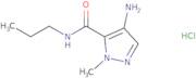 4-Amino-1-methyl-N-propyl-1H-pyrazole-5-carboxamide hydrochloride