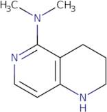 N,N-Dimethyl-1,2,3,4-tetrahydro-1,6-naphthyridin-5-amine