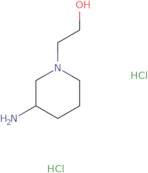 2-(3-Aminopiperidin-1-yl)ethan-1-ol dihydrochloride