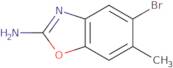 5-Bromo-6-methyl-1,3-benzoxazol-2-amine