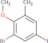 2-Bromo-4-iodo-6-methylanisole