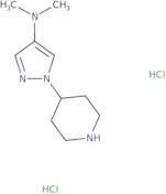 N,N-Dimethyl-1-(piperidin-4-yl)-1H-pyrazol-4-amine dihydrochloride