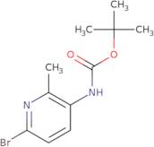 3-(N-Boc-amino)-6-bromopicoline